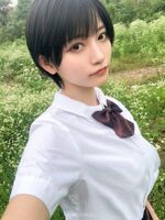 [Ethechi] Busty Chinese JK (17) I tried wearing a Japan uniforms! W "Pasha ※ Image available