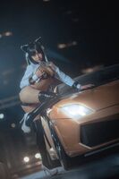 Erotic cosplayers image that becomes a picture that I want to push the leg fetish in Iine!