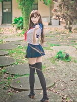 Eros image of the nyhigh uniform beautiful girl that the janitor came to gupt!