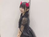 STU Kadowaki Miyuna c is doing a handshake meeting with transparent!!!!!! There is an image