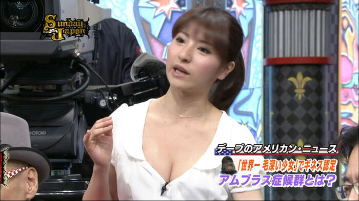 サンジャポでやたらと胸の谷間を強調してる全『原幹恵など』総画像まとめ 22th image