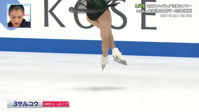 [Image / GIF] All Japan Figure Skating Championships Women's Free Honda Shingo, Mechamecha Kawa 34th image